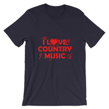I Love Country Music t-shirt