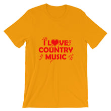 I Love Country Music t-shirt