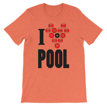 I Love Pool t-shirt