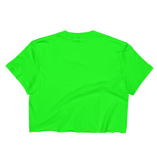Green Ladies Crop Top