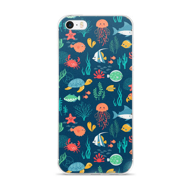 Sea Life iPhone 5/5s/Se, 6/6s, 6/6s Plus Case