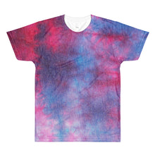 Tie Dye Sublimation men’s crewneck t-shirt