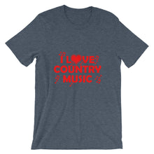 I Love Country Music t-shirt