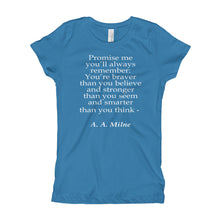 Girl's T-Shirt - Promise Me