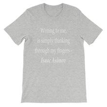 Thinking through my fingers t-shirt
