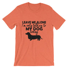 I'm Only Talking to My Dog Today t-shirt