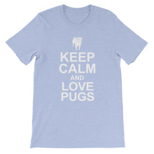 Keep Calm and Love Pugs t-shirt