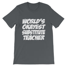World's Okayest Substitute Teacher t-shirt