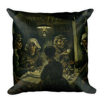 The Potato Eaters Pillow