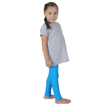 Cyan Kid's leggings