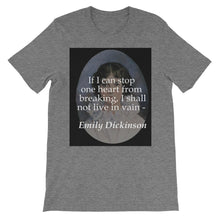 I shall not live in vain t-shirt