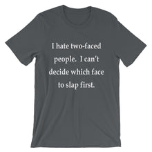 Two-faced people