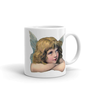 Vintage Christmas Angel Mug