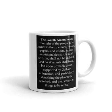 Fourth Amendment Mug