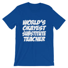 World's Okayest Substitute Teacher t-shirt