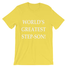 World's Greatest Step-Son t-shirt