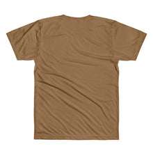 Brown men’s crewneck t-shirt