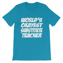 World's Okayest Substitute Teacher t-shirt