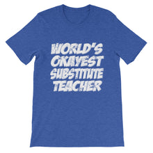 World's Okayest Substitute Teacher t-shirt