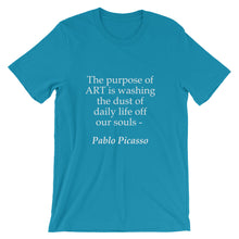 The purpose of art t-shirt