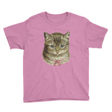 Vintage Cat Youth Short Sleeve T-Shirt