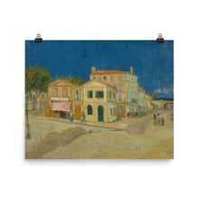 Van Gogh Yellow House poster