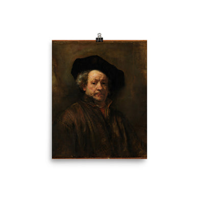 Rembrandt - Self Portrait poster