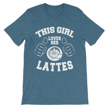 This Girl Loves Her Lattes t-shirt