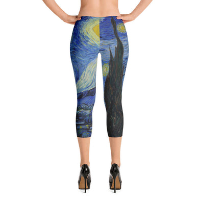 Starry Night Capri Leggings