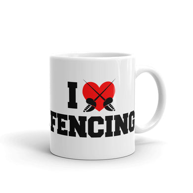 I Love Fencing Mug