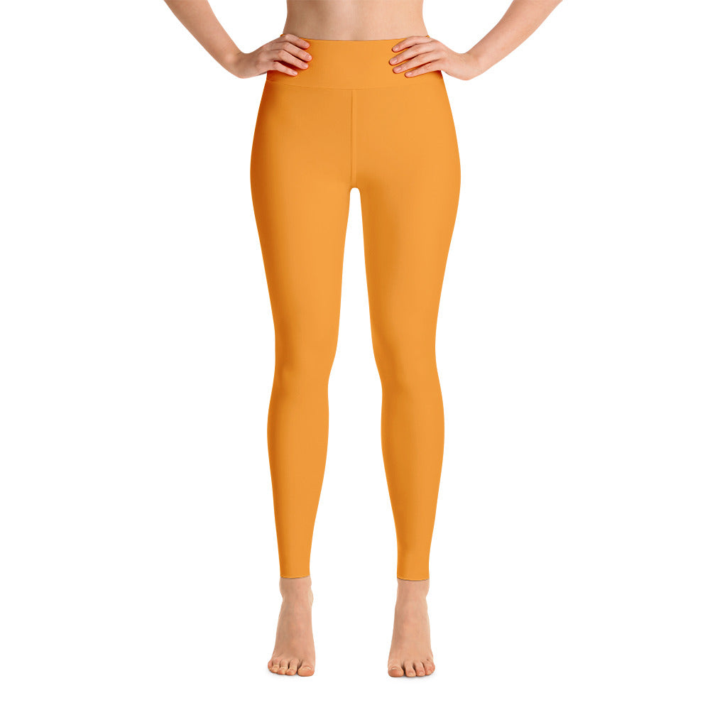 Orange Yoga Leggings