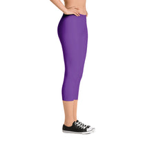 Purple Capri Leggings