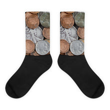 Coins foot socks