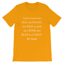 Read to a child t-shirt