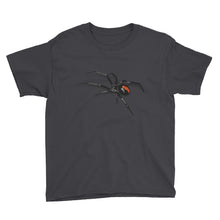 Black Widow Spider Youth Short Sleeve T-Shirt
