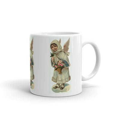 Vintage Christmas Angel Mug