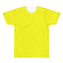 Yellow men’s crewneck t-shirt