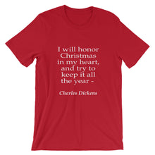 Honor Christmas t-shirt