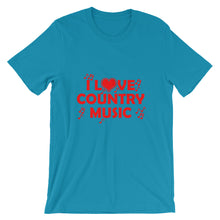 I Love Country Music t-shirt