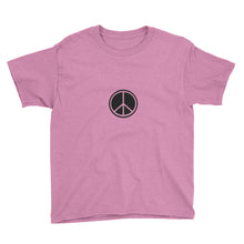 Peace Symbol Youth Short Sleeve T-Shirt
