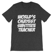 World's Okayest Substitute Teacher t-shirt