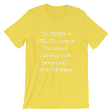 The desire to create t-shirt