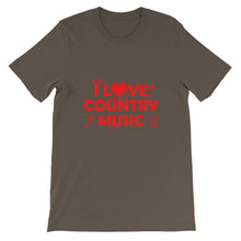 I Love Country Music t-shirt