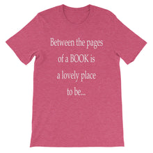 Between the pages of a book t-shirt