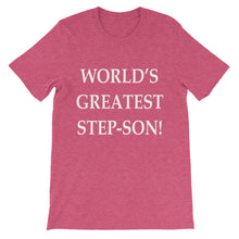 World's Greatest Step-Son t-shirt