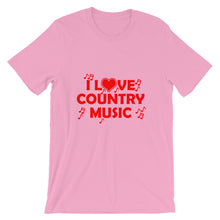 I Love Country Music t-shirt