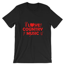 I Love Country Music t-shirt