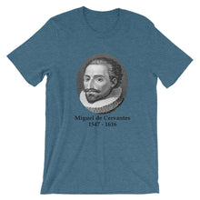 Miguel de Cervantes t-shirt