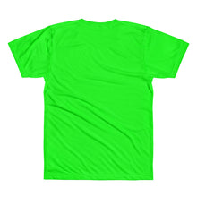 Green men’s crewneck t-shirt