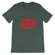 I Love Country Music t-shirt